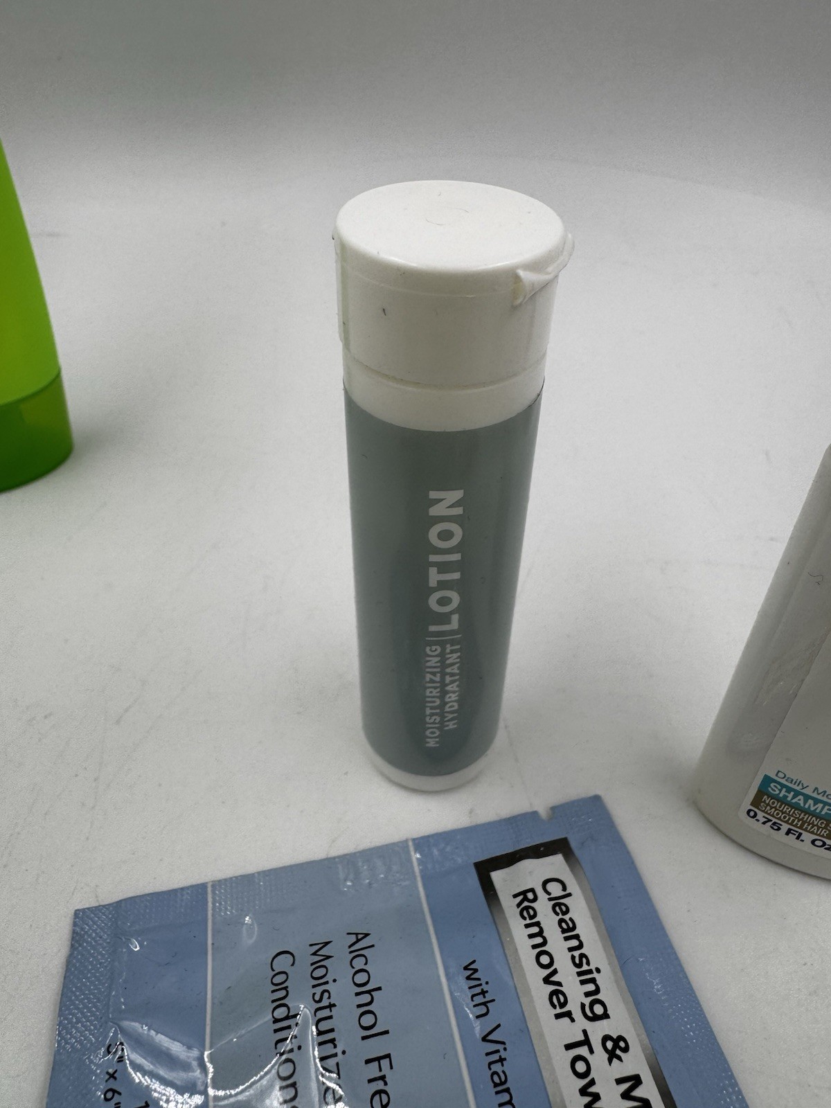 Mixed Lot of Trial Travel Size Toiletries Dove Bar Soap, Neutrogena Bath Soap,