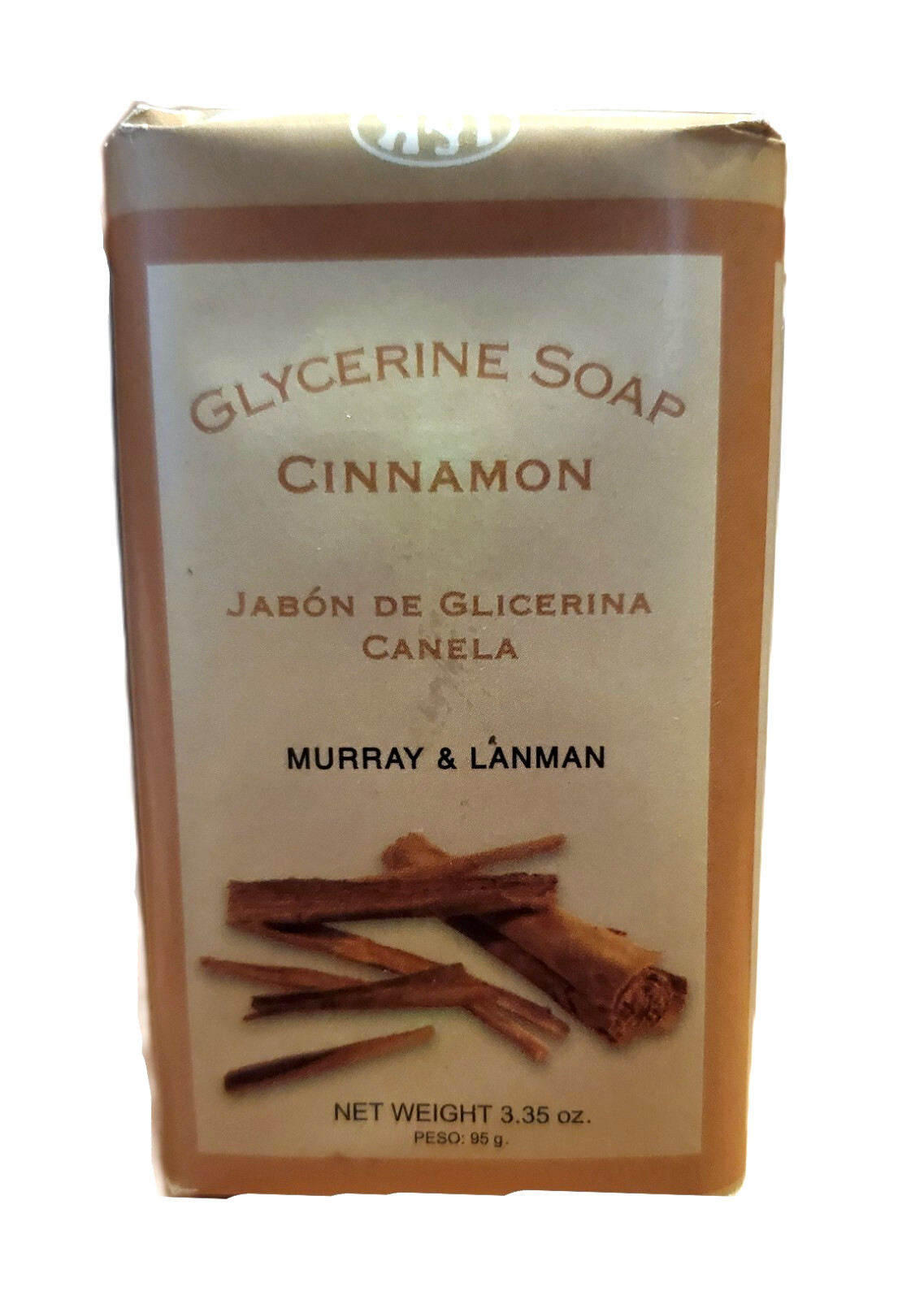 Glycerine Soap Cinnamon (3.35OZ) Murray Lanman bar soap Cinnamon