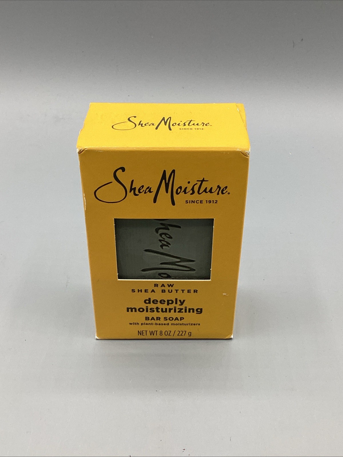 SheaMoisture Deeply Moisturizing Raw Shea Butter Soap, Shea Moisture, 8oz NEW!!!