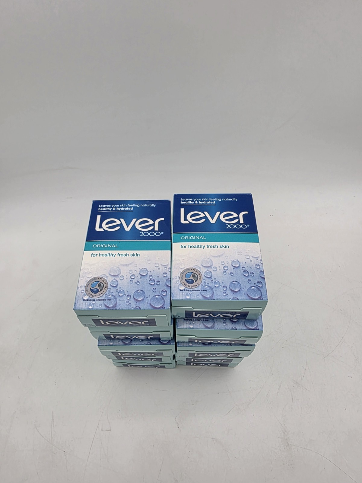 Discontinued Lever 2000 Original Bar Soap New In Box Lot Of 10 USA Made Soap 4Oz