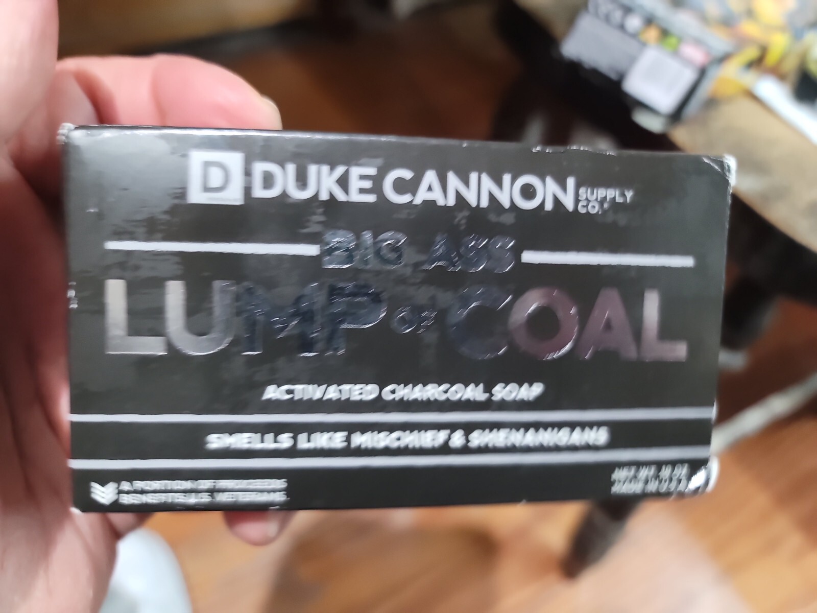Duke 01HOLIDAYCOAL1 Charcoal Soap – 10oz