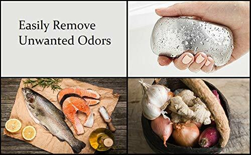 Stainless Steel Soap Bar Hand Wash Kitchen Gadget Absorbs Garlic Onion Odor