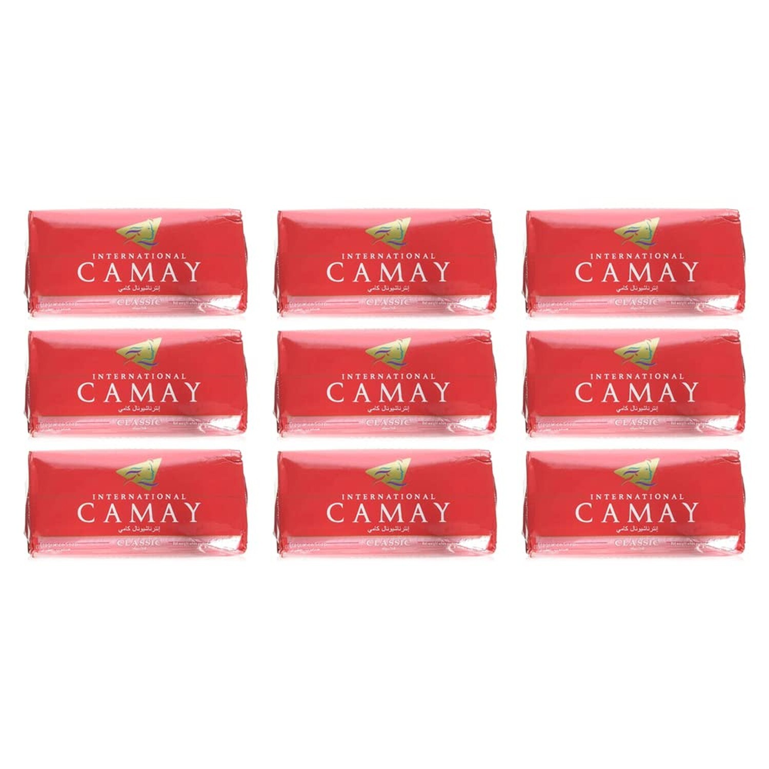 Camay Classic Bar Soap 3 Bars in A Pack 3 Pack (9 Bars) Parfum