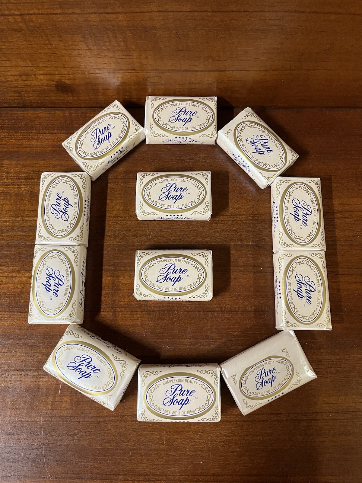 Cal Ben Complexion Beauty Pure Soap Bar 3 oz Each All Natural Set of 12 Sealed