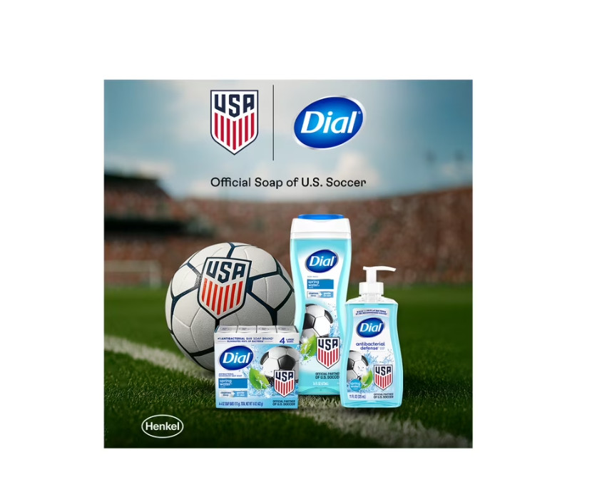 2 PACK Dial Antibacterial Bar Soap, Refresh & Renew, White, 4 oz, 12 Bars