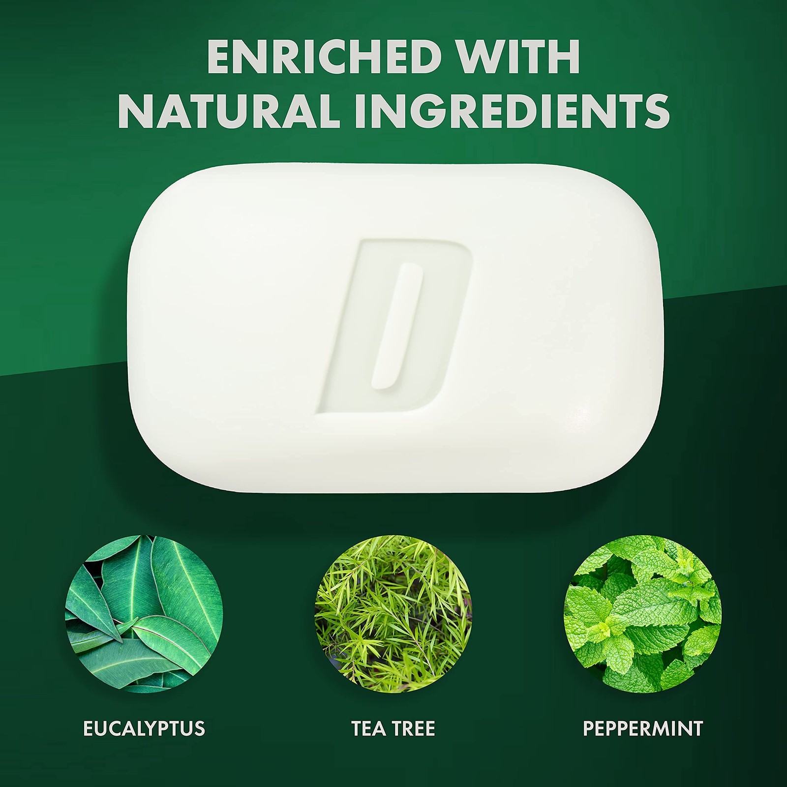 All Natural Peppermint Bar Soap for Men | Made by Wrestlers with Tea Tree Oil…