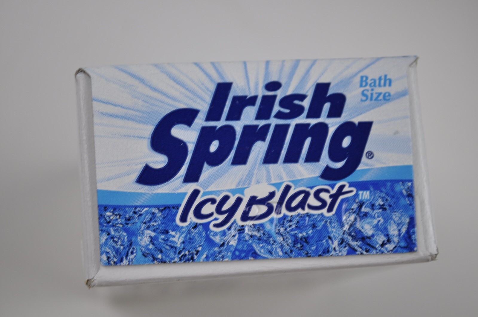 Vintage Irish Spring Deodorant Soap Icy Blast 4.5 Ounce