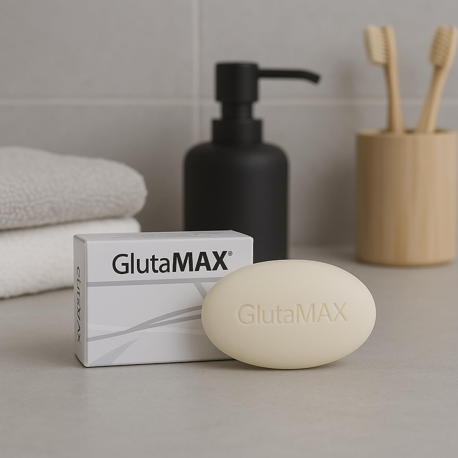 GlutaMAX Skin Tone Enhancing Soap, Smooth Glow Gentle Cleanser 60g