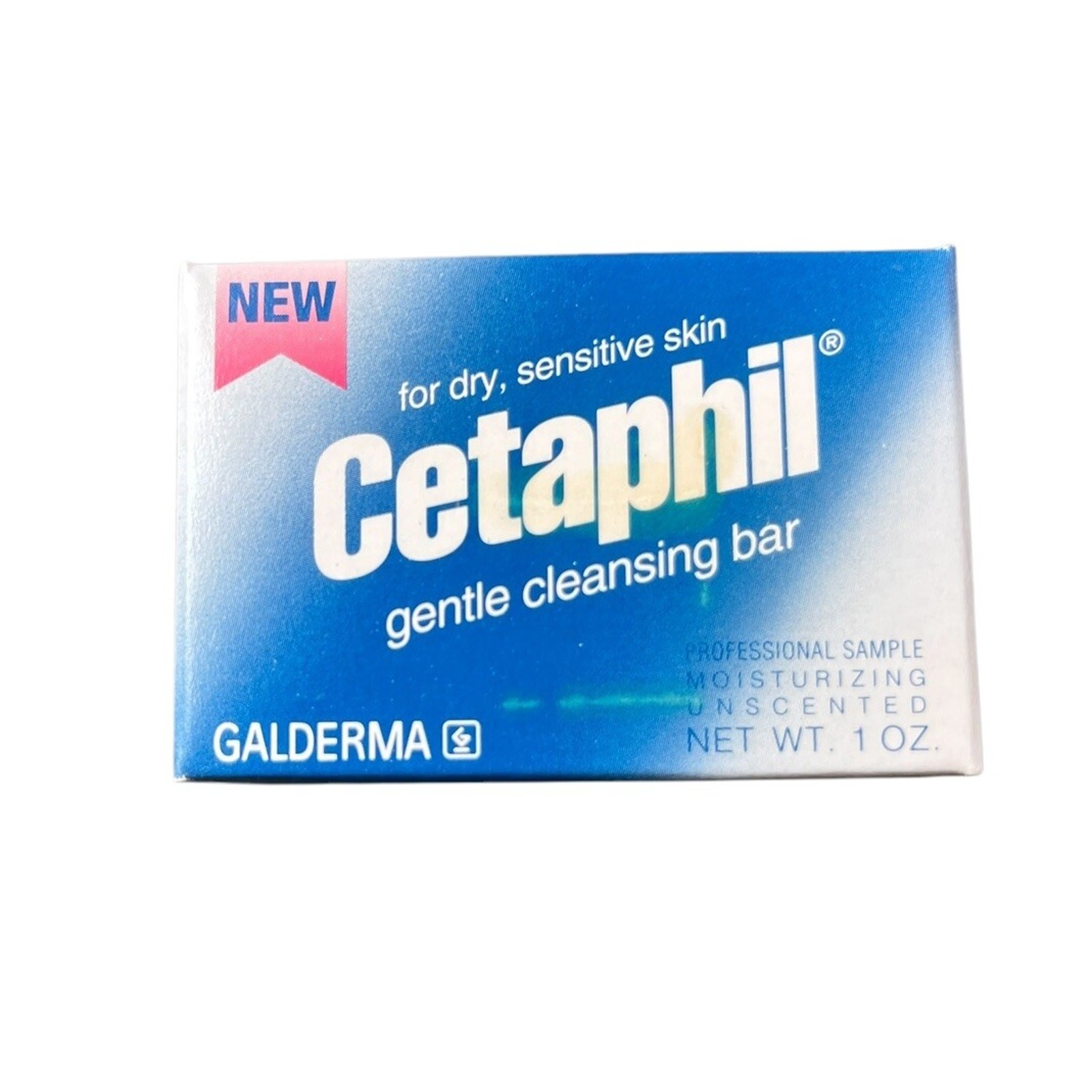 Vintage CETAPHIL Gentle Cleansing Bar 1oz Trial Size For Dry Sensitive Skin Prop