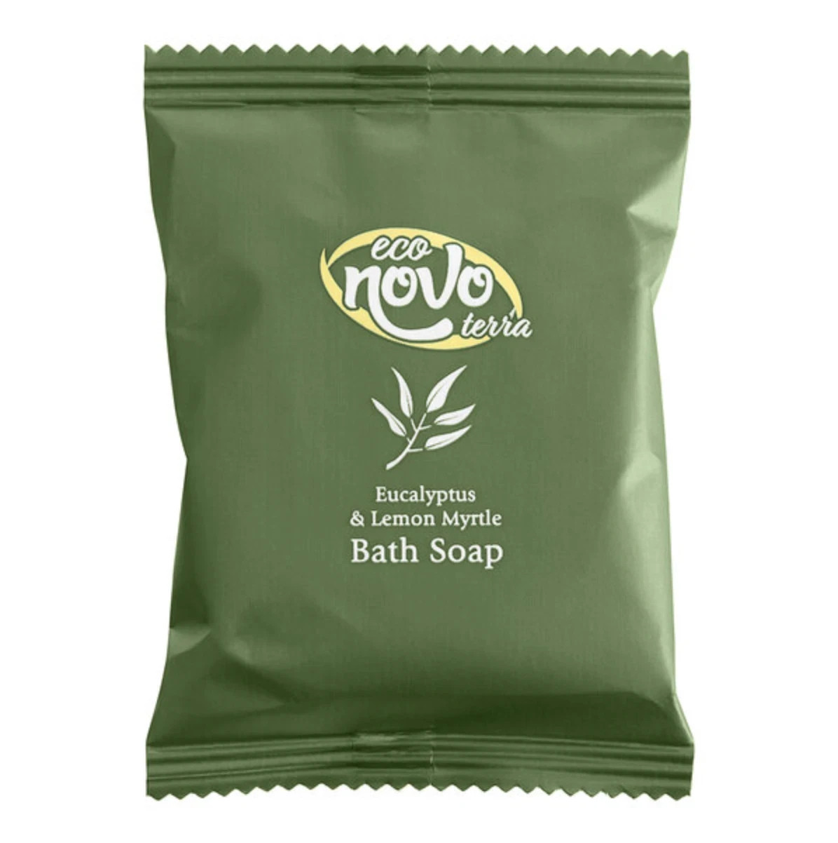 Natural Eco-Friendly Novo Terra eucalyptus + lemon Gentle Bath Soap Travel Size