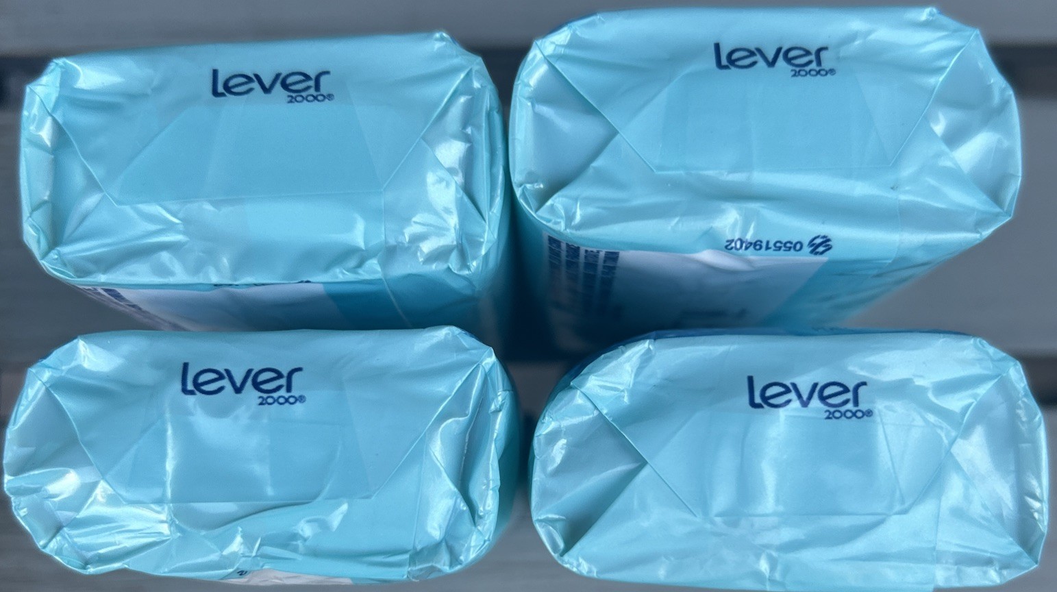 4 Lot Lever 2000 Original Bar Soap Made In USA 4oz Bars New Discontinued