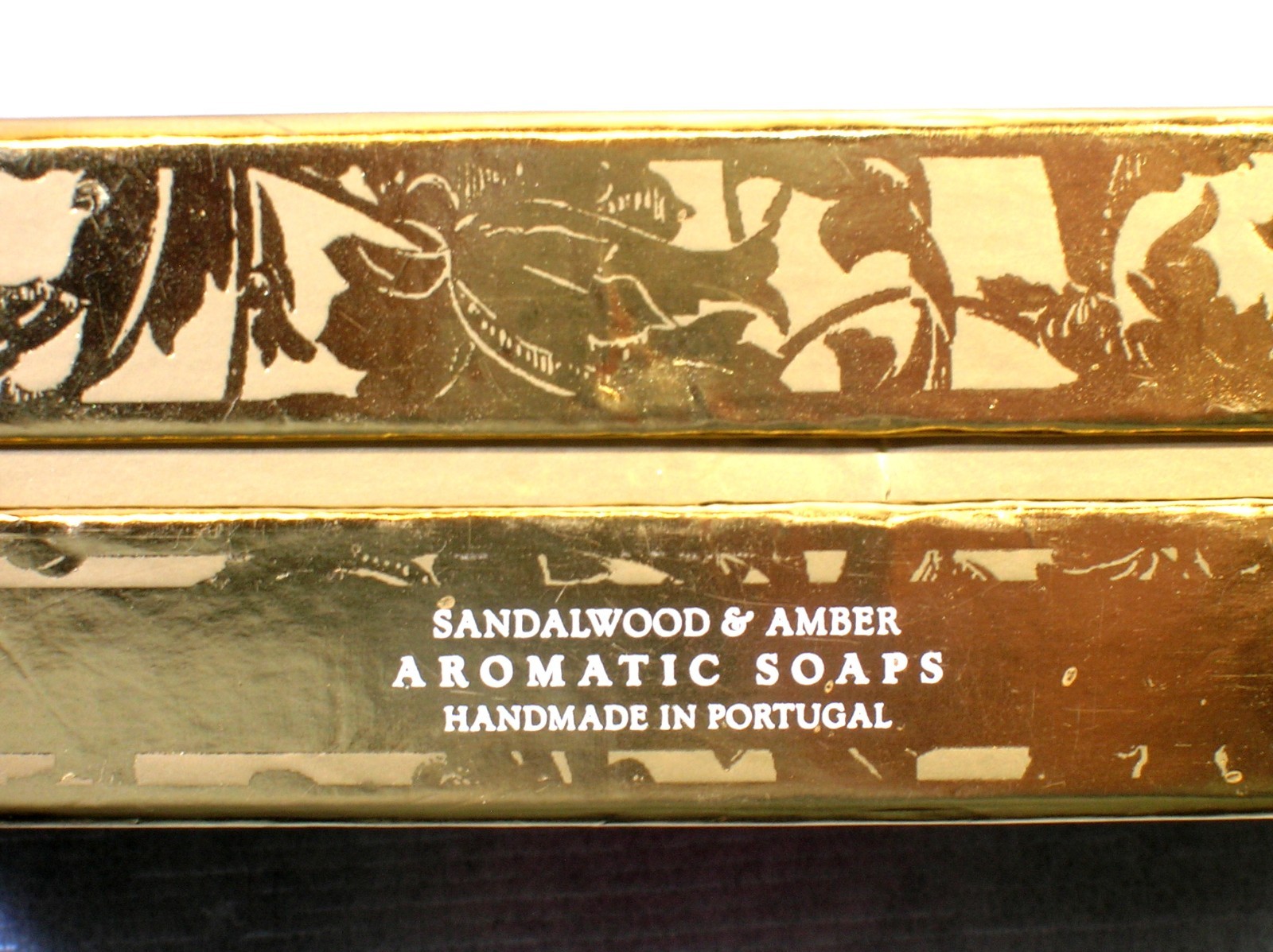 PORTUS CALE HAND MADE SANDALWOOD & AMBER SOAPS 3 X 150 GRAMS/5.3 – NEW IN BOX