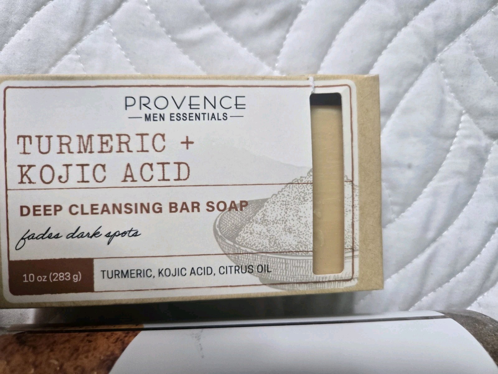 Golden Turmeric Men’s Body Wash 33oz + Provence Turmeric Kojic Soap Bar…