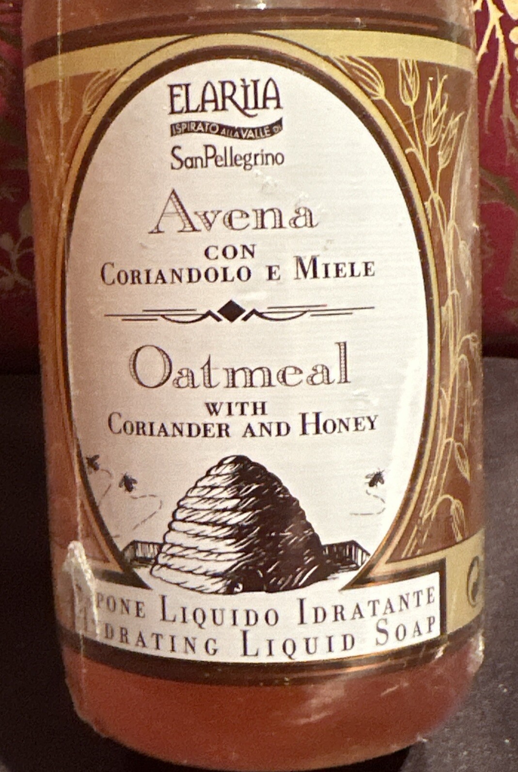 Perlier Elaria Avena Soap Oatmeal Coriander & Honey Formula 7oz