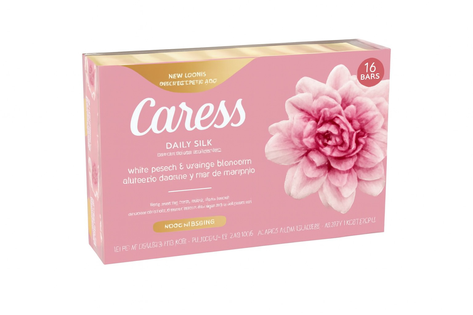 Caress Daily Silk Beauty Soap Bars 16 Count Floral Scent Bath Body