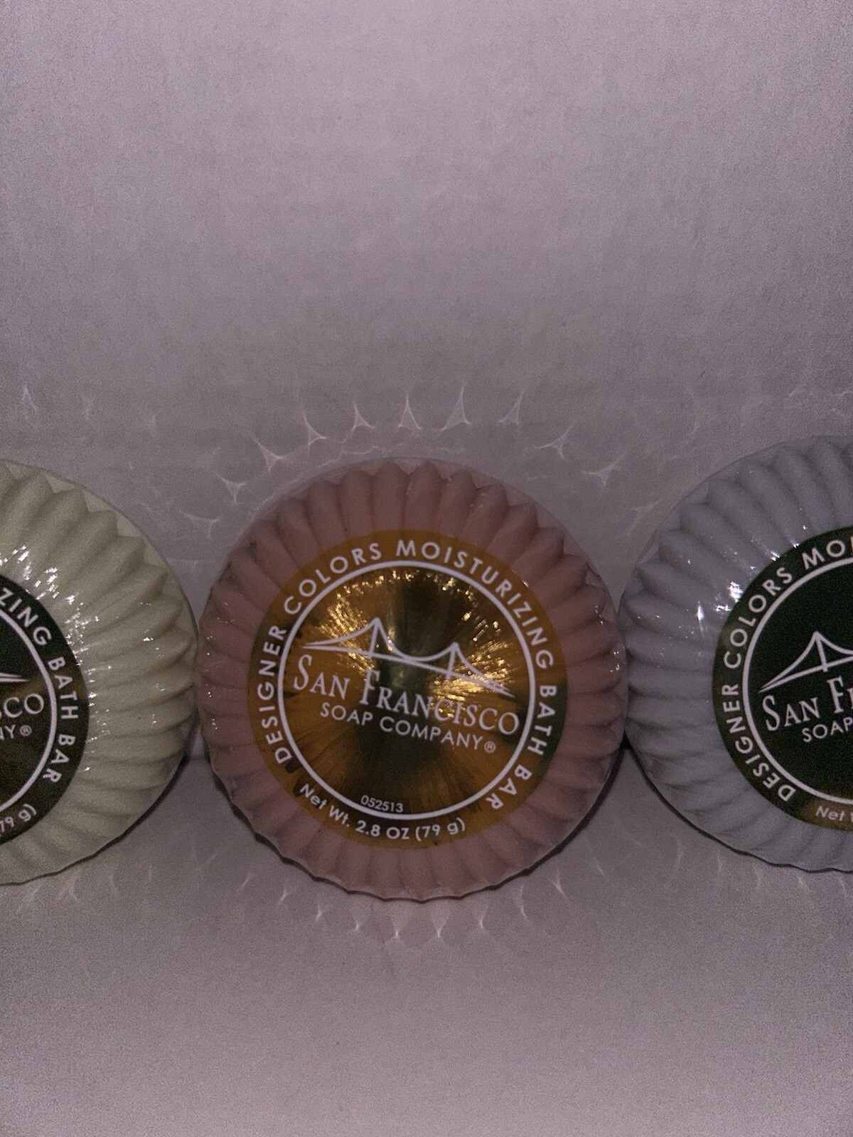 8 San Francisco Soap Company Decorative Designer Colors Moisturizing Bath Bar
