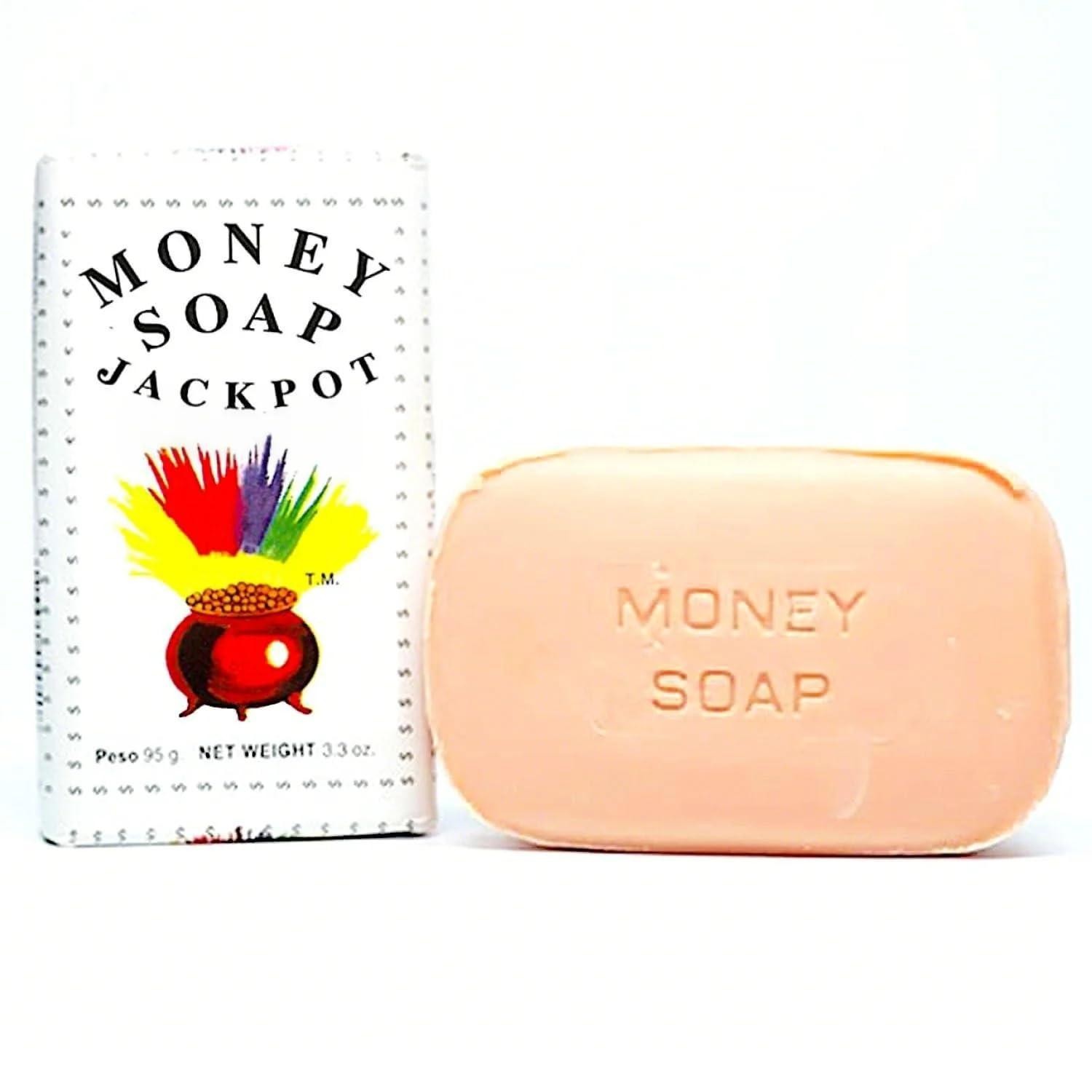 Lanman & Kemp Money Jackpot Soap Bar 3.3 Oz (Pack of 4) – NO MONEY INSIDE
