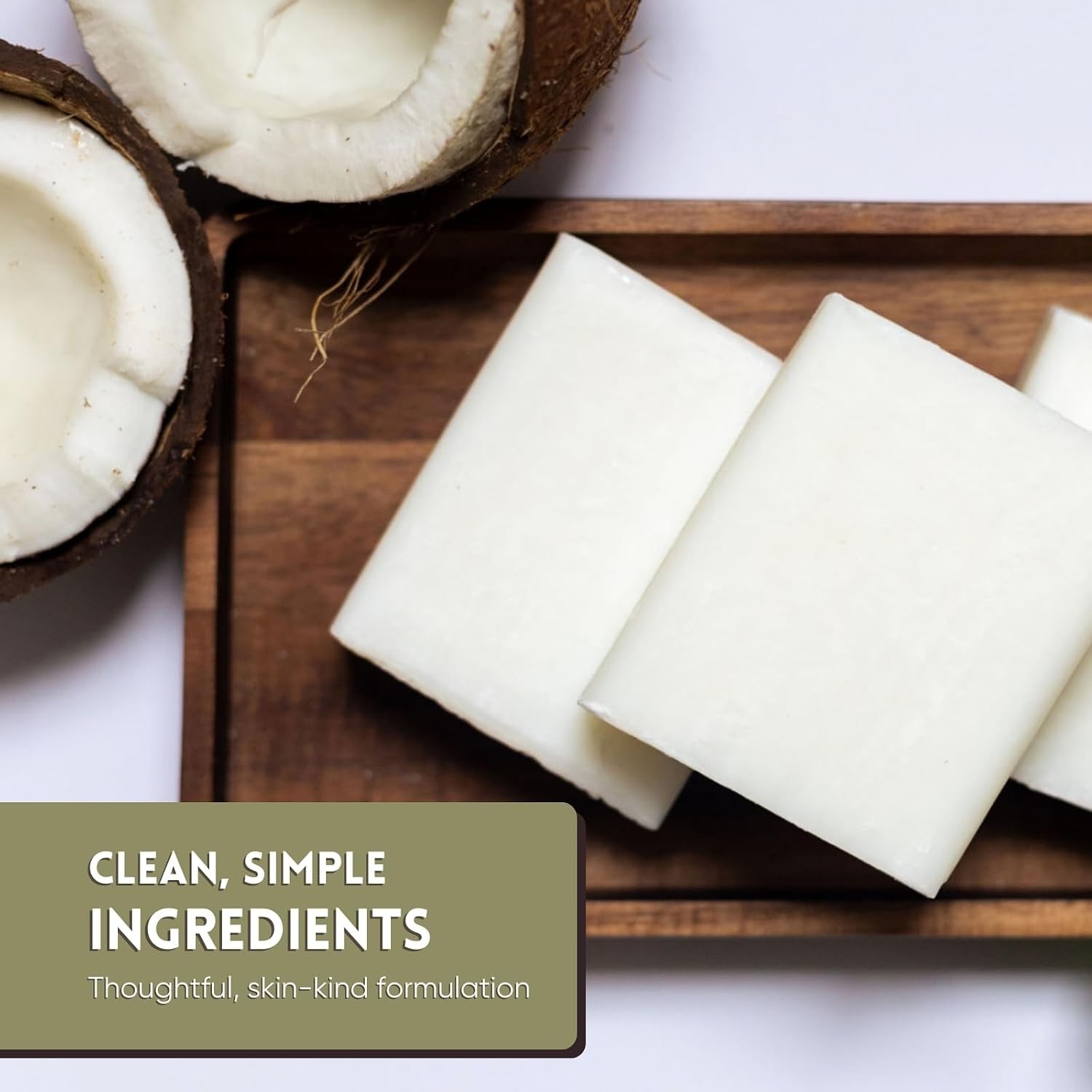 NatureClean Fragrance-Free Moisturizing Bar Soap – 5 Gentle & Nourishing Bars