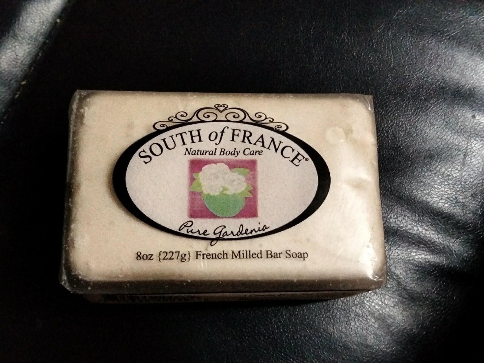 South of France Natural Body Care French Milled Bar Soap Pure Gardenia Scent