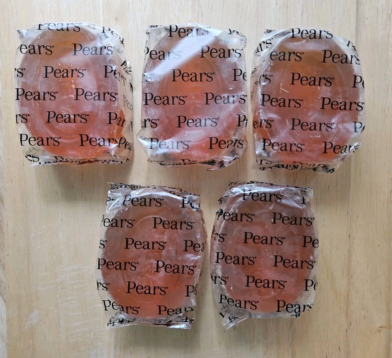 Pears Pure & Gentle Transparent Soap 4.4 oz/Bar Soap 5 Bars