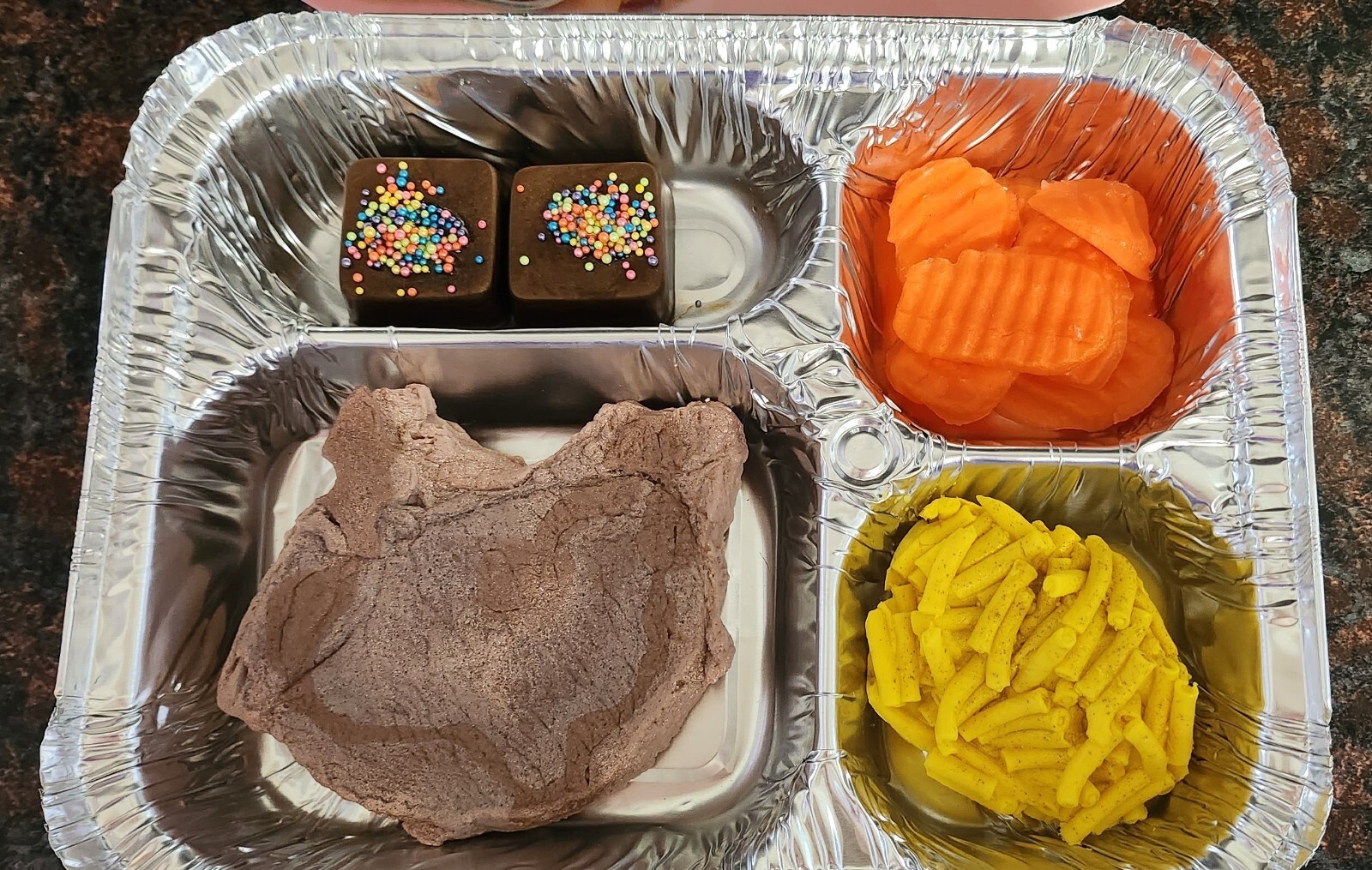 Retro TV Dinner Soap Set, novelty soaps, fake food soaps, gag gifts