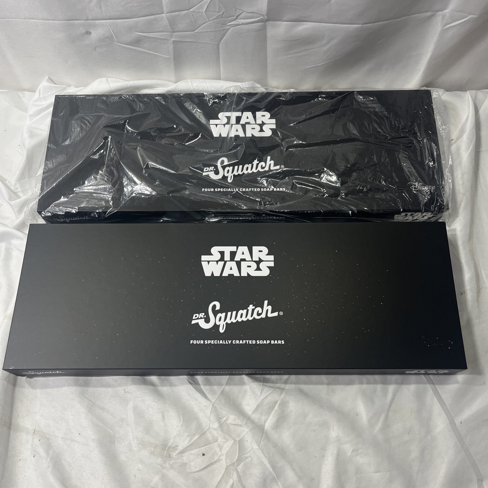 (2) Dr Squatch Star Wars Soap Set 4 Bars Collector’s Edition Limited Edition x2