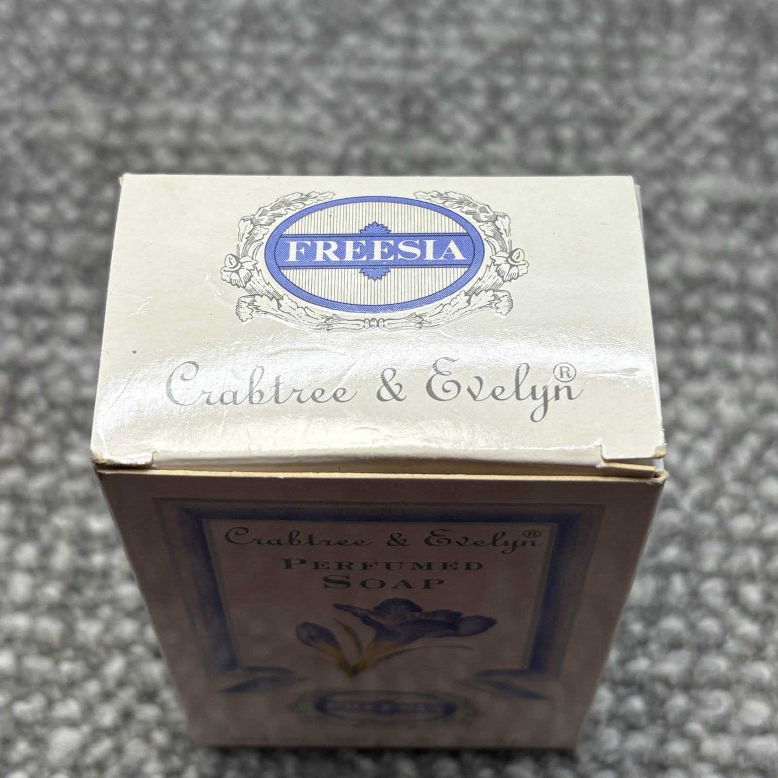 Crabtree Evelyn Soap New Freesia 3.5 Oz Savon Perfum 1993 Discontinued