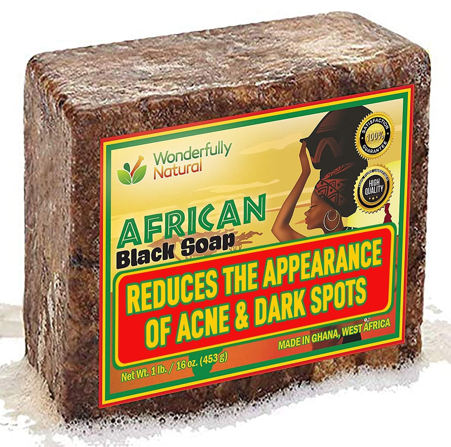 #1 African Black Soap for Acne & Dark Spots | Organic Vegan Satisfaction Guar…