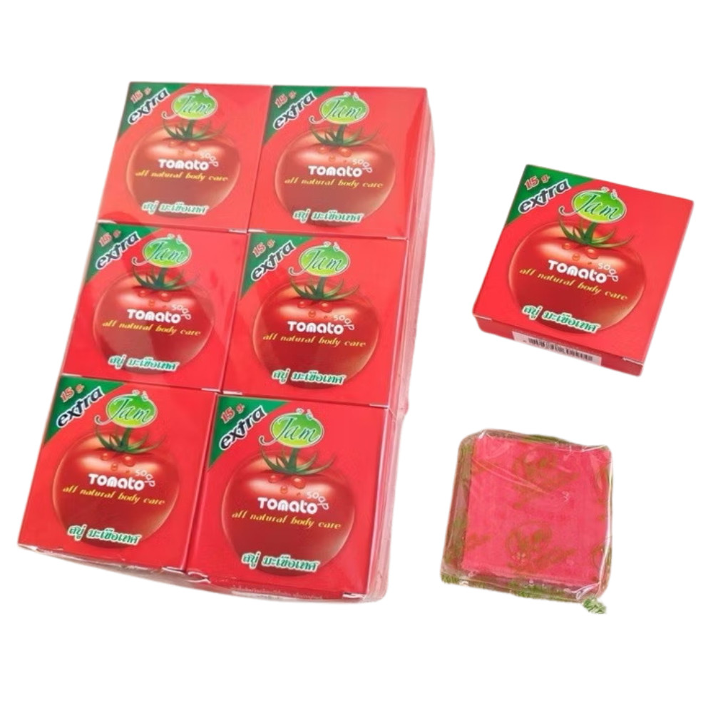 Tomato Jam Soap Tomato Soap New Spacial Formular 65g x 12 Bars Reduce dark spots