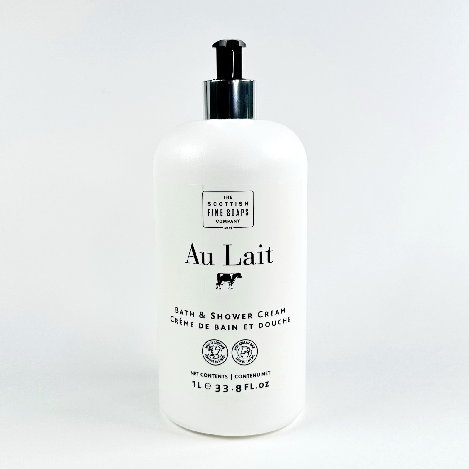 Scottish Fine Soaps Au Lait Bath & Shower Cream 1L 33.8 fl oz