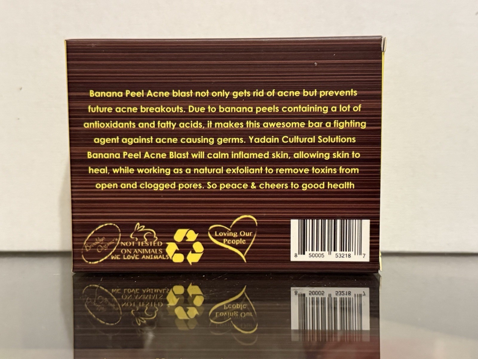 Yadain Signature 100% Cold Processed Raw Butter Soap 6oz (1-PC) – Banana Peel
