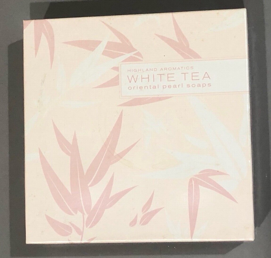 Highland Aromatics White Tea Oriental Pearl Soaps – 4x 5.3oz Soaps – NIB