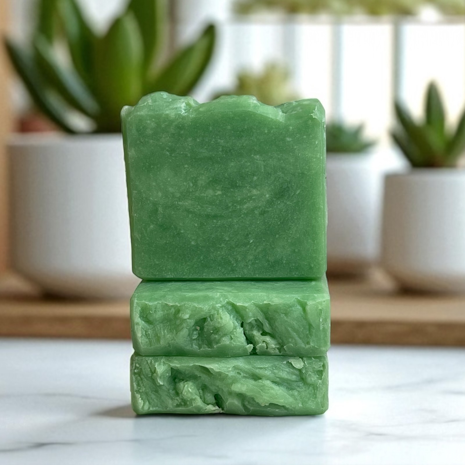 Natural Handmade Springs of Ireland Vegan Soap Bar with Organic Shea Butter