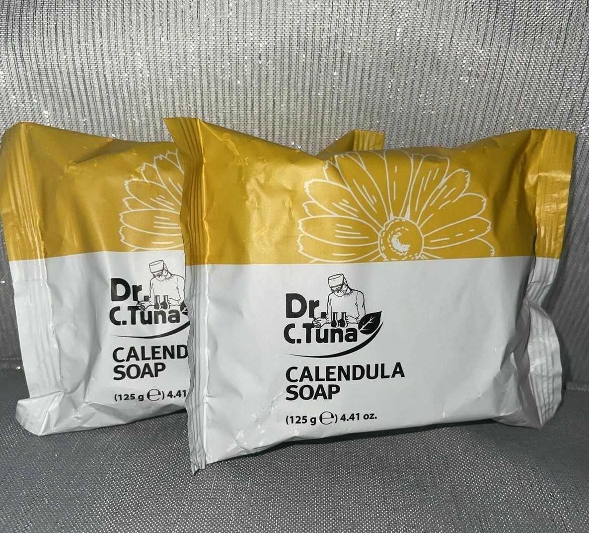 FARMASI CALENDULA SOAP 2 PACK (eczema, psoriasis, dry skin). Free shipping!