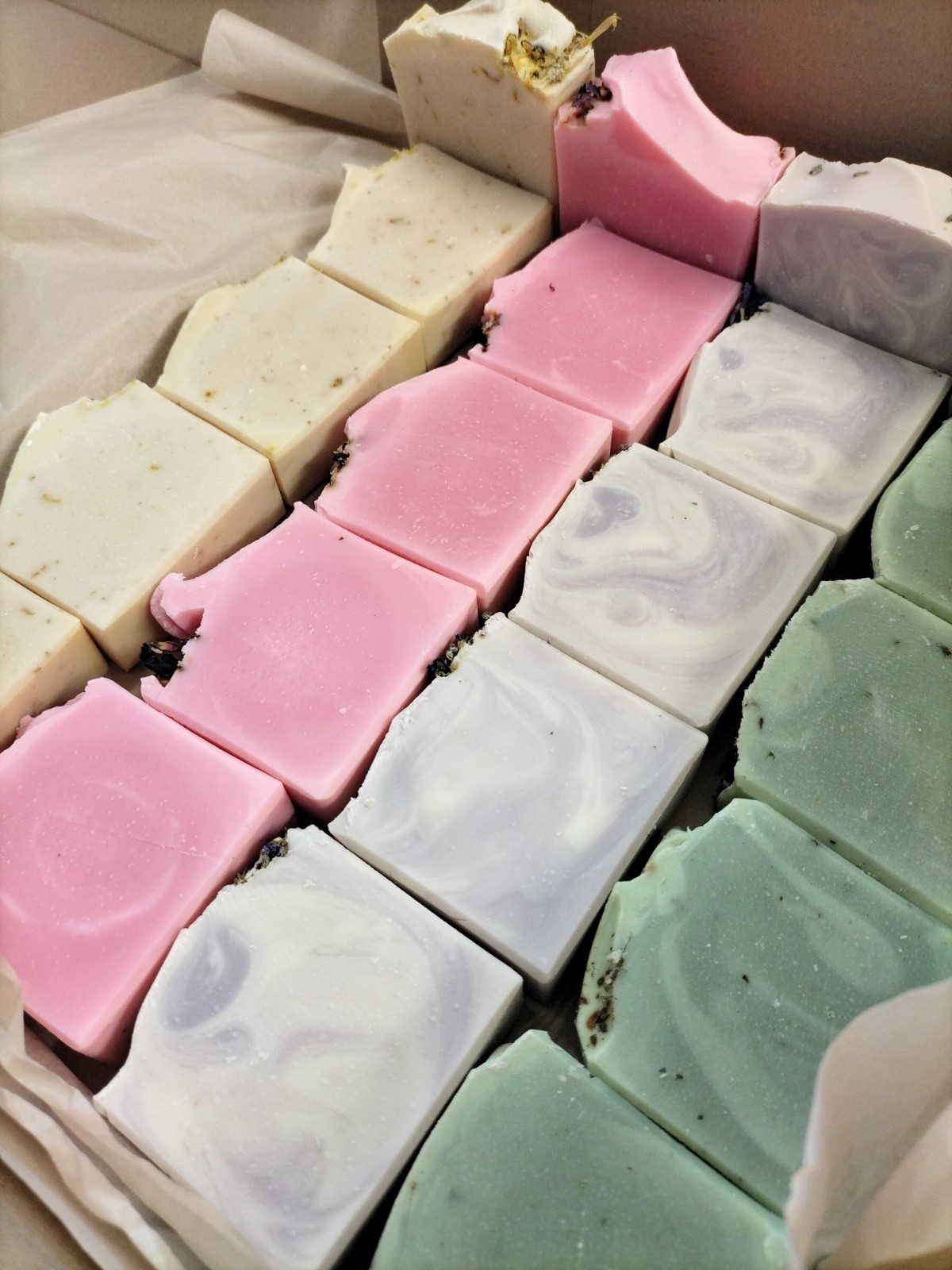 Tropical Artisan Soap Box 36 Mixed Tropical Scents Wholesale Soap Bulk Soap