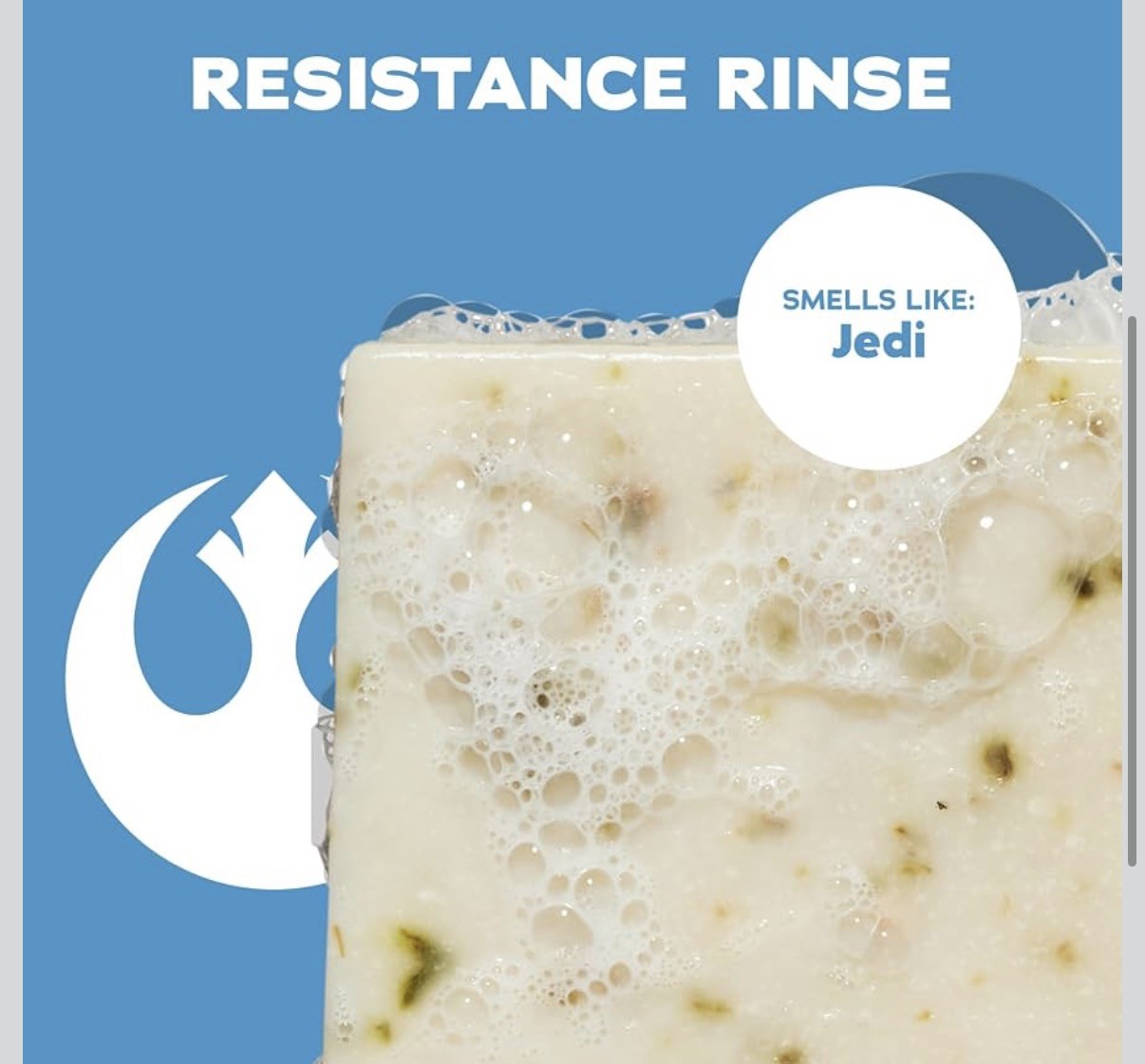 Dr Squatch Resistance Rinse 2-Pack • Star Wars Limited Edition Soap