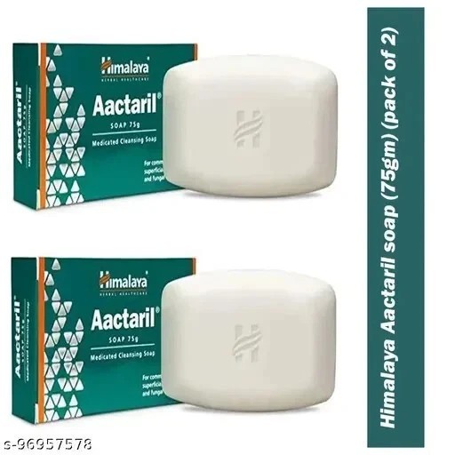 2 x Himalaya Aactaril Soap – For Bacterial & Fungal Skin Infections