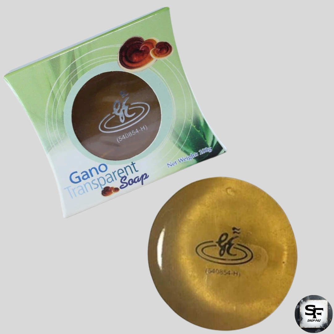 Gano Excel Transparent Soap Original Enrich Ganoderma Deep Body Cleansing NEW