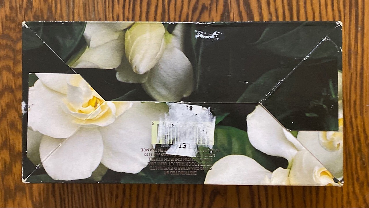 Crabtree & Evelyn Vintage 1990 Paris Gardenia Soap Lot of 3 Bars 10.5 oz