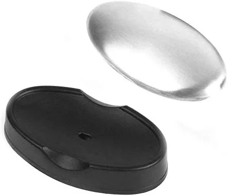 5 Packs Stainless Steel Soap Bar, Magic Metal Odor Remover Rub Away Fish Garlic