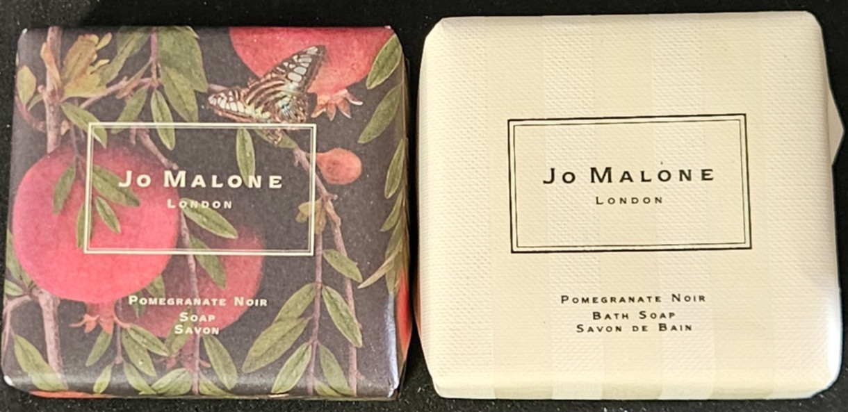 2 Jo Malone London Pomegranate Noir Soap 3.5 oz /100g New