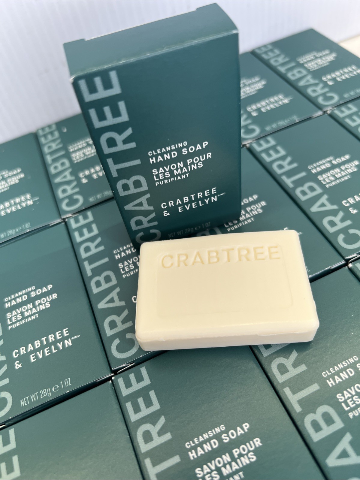 20X Crabtree & Evelyn Cleansing Hand Soap Bars 1 oz Travel Size .