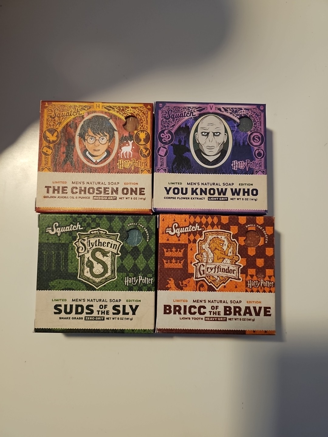 Lot Of 4 – Dr. Squatch Men’s Natural Soap