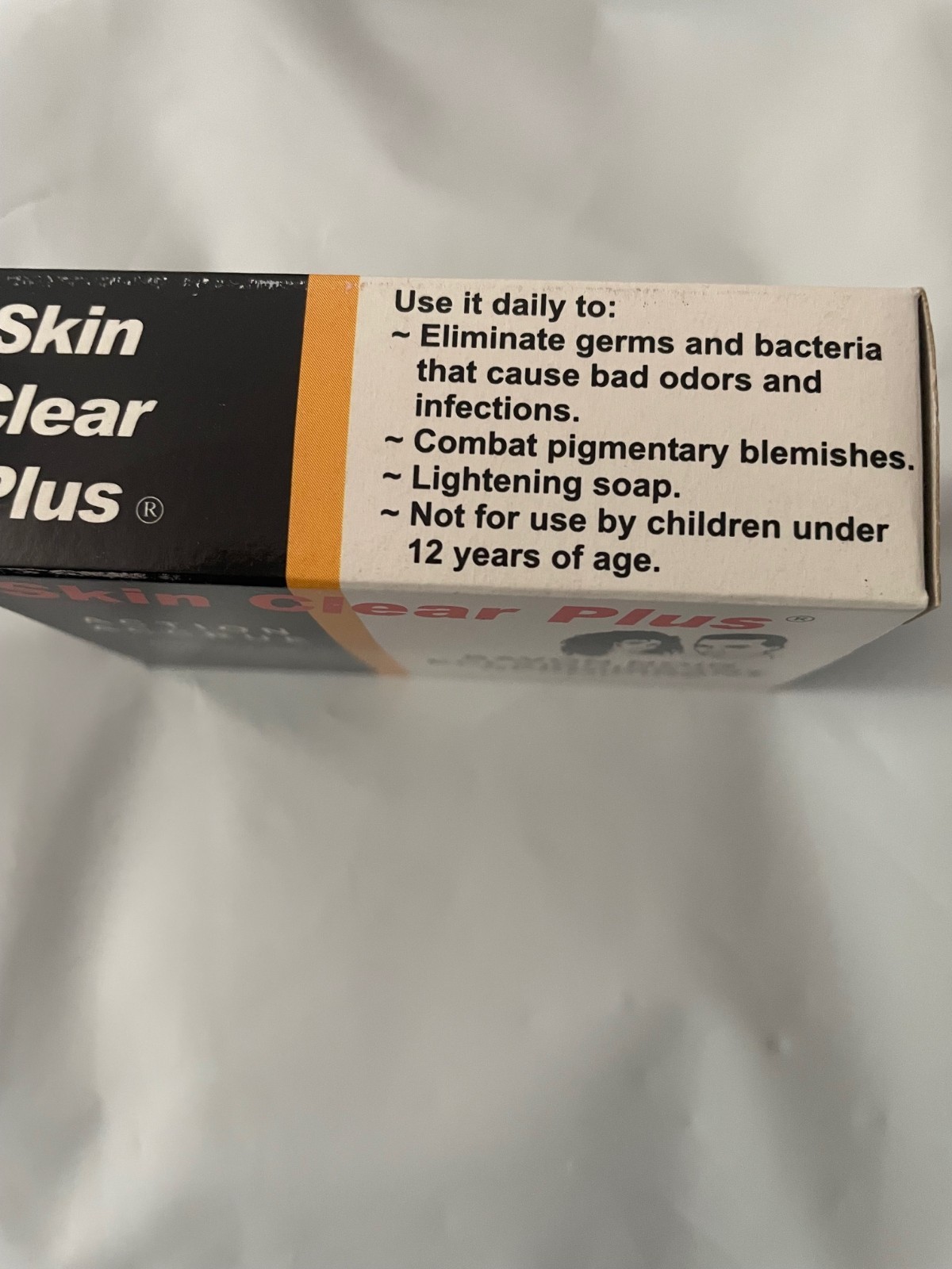 5 Pack Skin Clear Soap lightening Germicidal Black Soap Size 3 oz