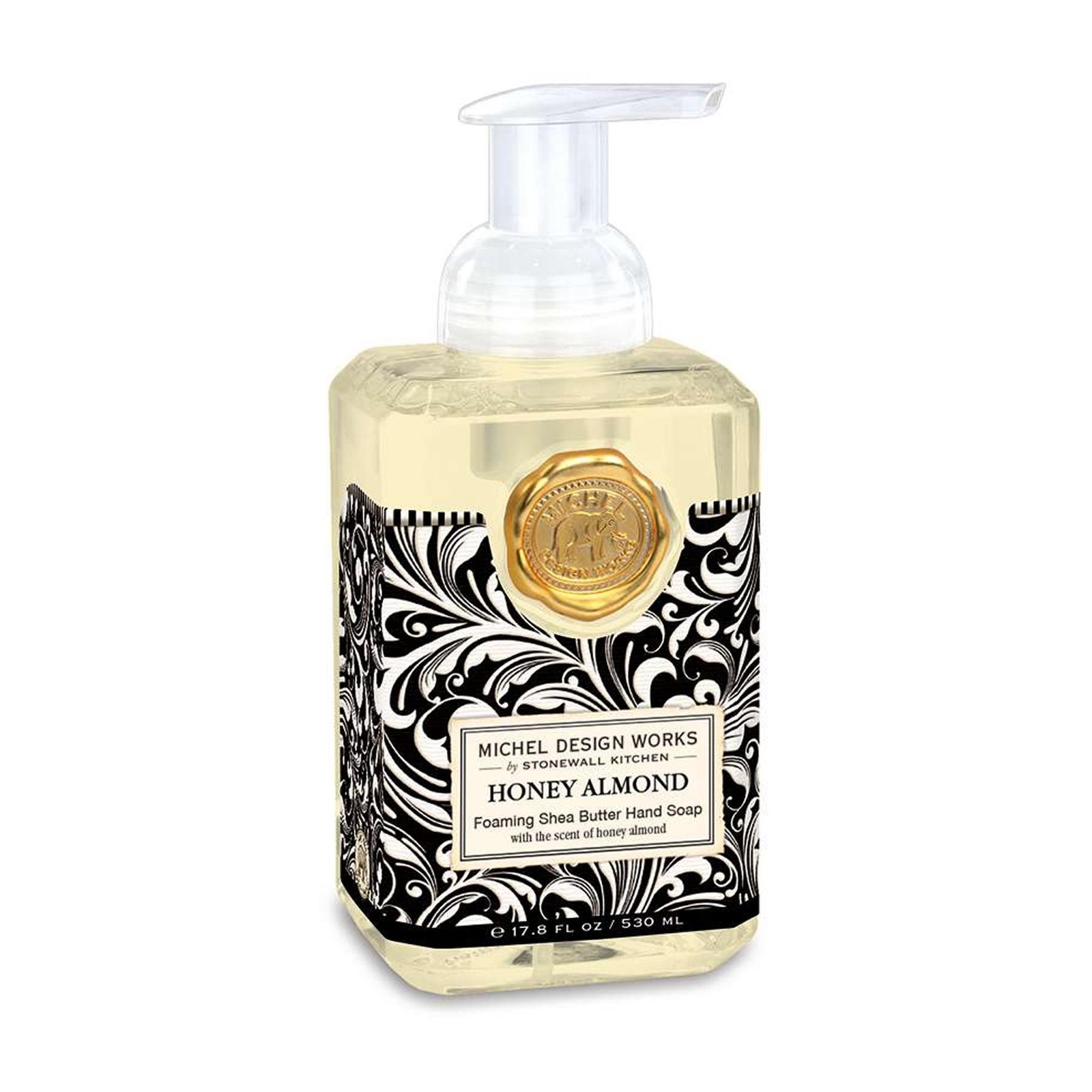 Foaming Hand Wash Scented Soap Pump Luxury Fragranced Gift Honey Almond 530ml