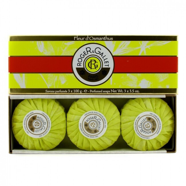 Roger & Gallet Perfumed Soaps 3 x 3.5 oz. (3x100g) Different Scents