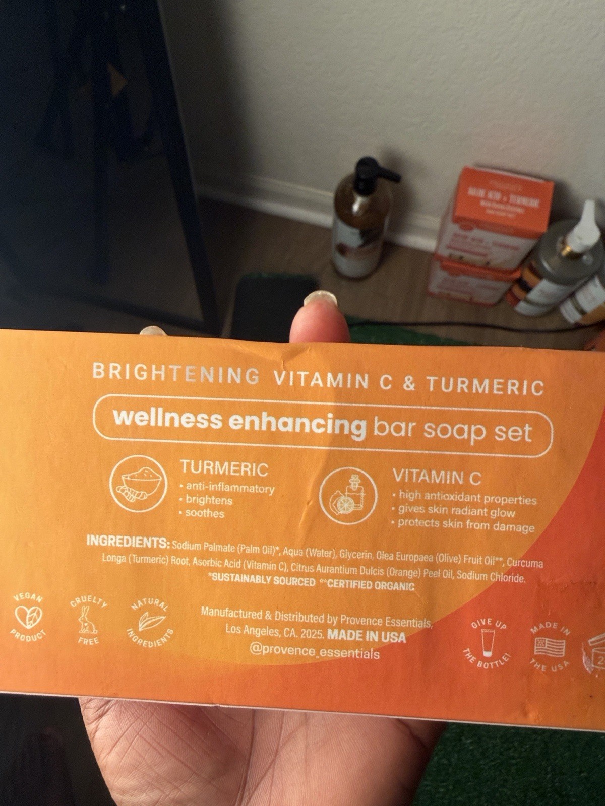 Rashely Vitamin C Soap Brightening, Anti-Aging, Dark Spot Reduction