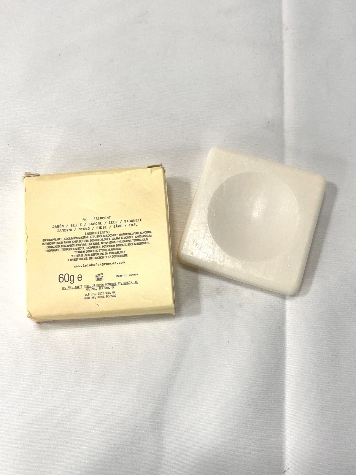 NIB ~ Le Labo ROSE 31 Body Soap Bar 2oz 60g Moisturizing Soap Fragrance