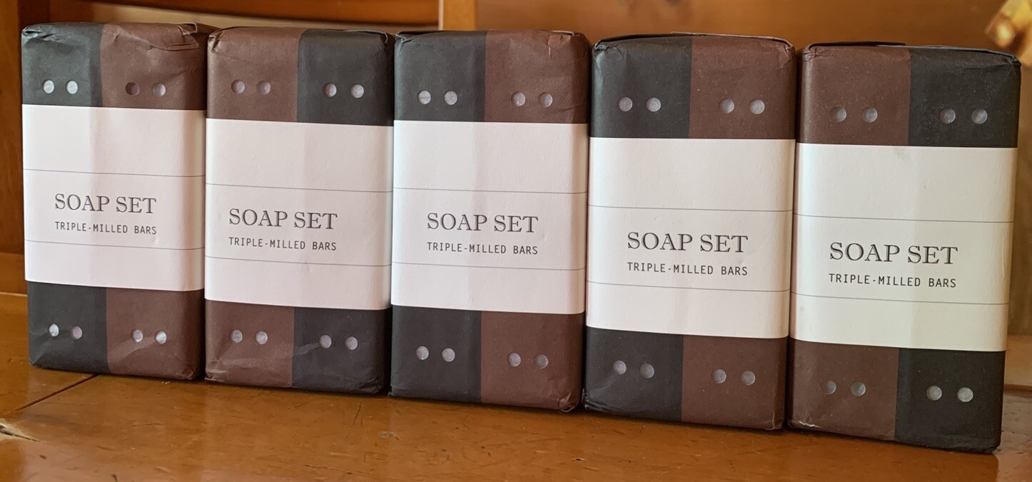 Lot (5) CASTELBEL Wild Honey Vegetable 2 Bar Soap Set – 7 oz. – 10 total bars