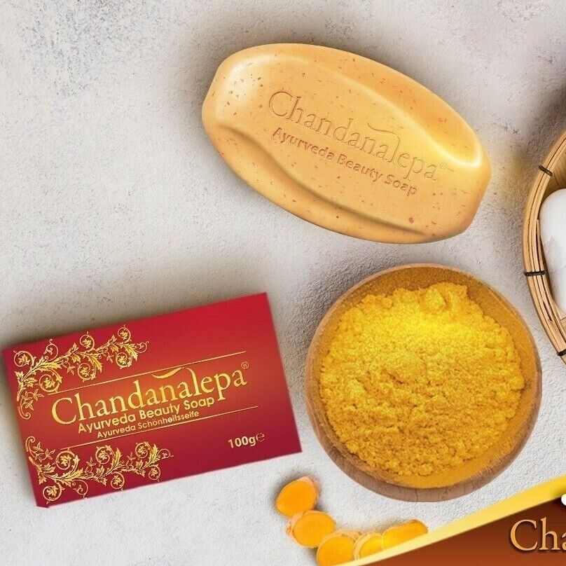 Ayurvedic Beauty Soap Chandanalepa Ayurveda Beauty Bar 100g healthy and glowing